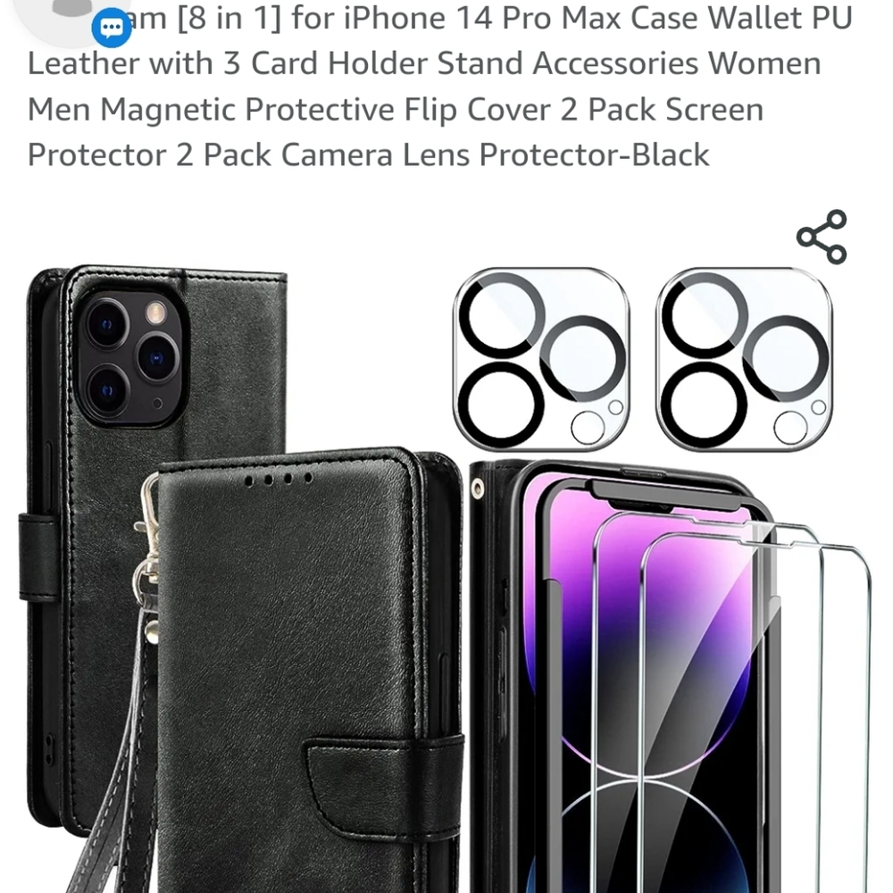 I Phone 14 Pro Max leather